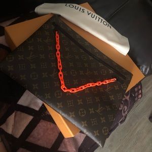 SOLD! LOUIS VUITTON VIRGIL ABLOH A4 POUCH